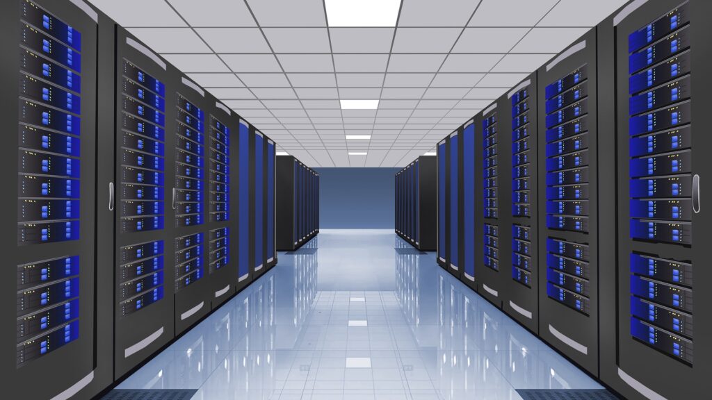 Un data center. // Source : URL Un data center. // Source : URL