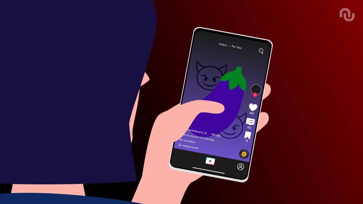 Des millions de personnes ont vu des dick pics sur TikTok // Source : Nino Barbey pour Numerama Des millions de personnes ont vu des dick pics sur TikTok // Source : Nino Barbey pour Numerama