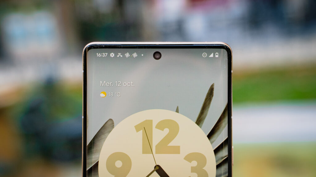 Google Pixel 7 Pro // Source : Louise Audry pour Numerama Google Pixel 7 Pro // Source : Louise Audry pour Numerama
