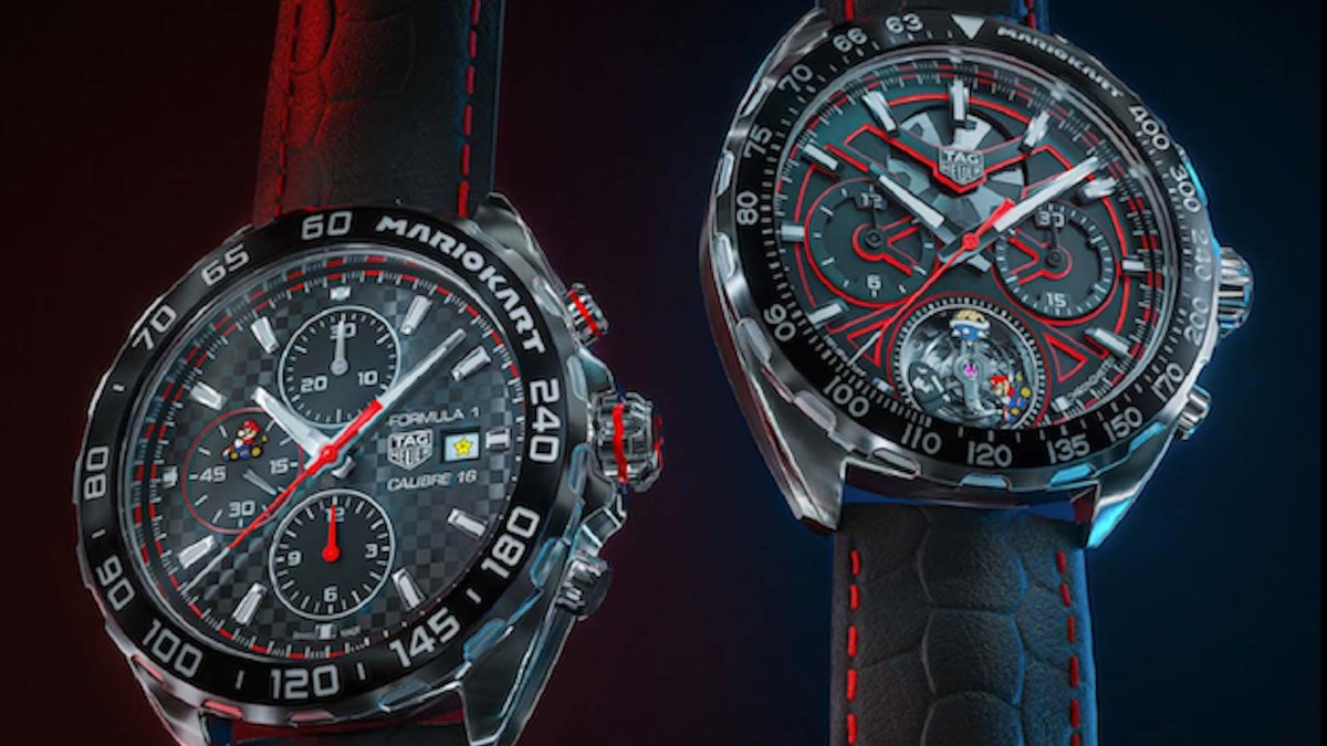 Montre Tag Heuer Mario Kart // Source : Nintendo Montre Tag Heuer Mario Kart // Source : Nintendo
