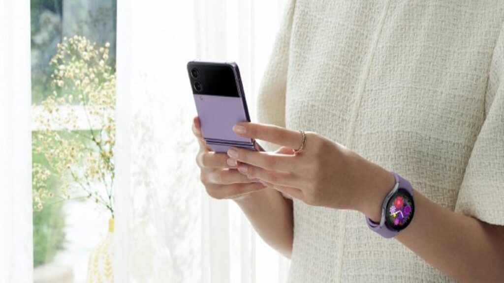 La Samsung Galaxy Watch 5 est discrète // Source : Samsung La Samsung Galaxy Watch 5 est discrète // Source : Samsung