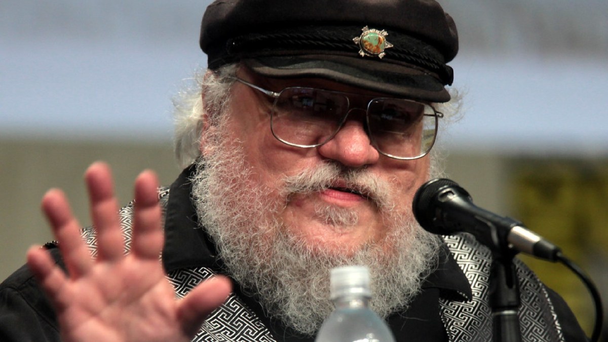 George R.R. Martin à une convention, en 2014. // Source : Gage Skidmore / CC / Flickr George R.R. Martin à une convention, en 2014. // Source : Gage Skidmore / CC / Flickr