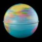 Un globe terrestre en rotation. // Source : Canva Un globe terrestre en rotation. // Source : Canva
