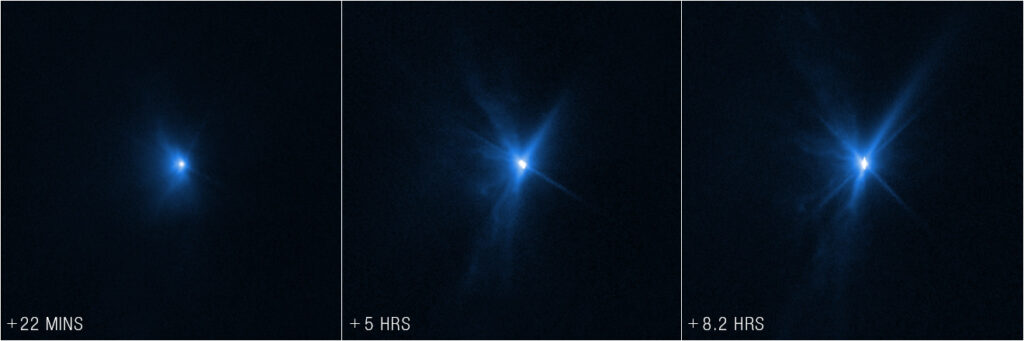 Hubble Dart Dimorphos Hubble Dart Dimorphos