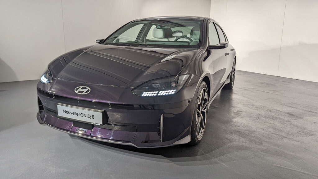 Hyundai Ioniq 6 // Source : Raphaelle Baut pour Numerama Hyundai Ioniq 6 // Source : Raphaelle Baut pour Numerama