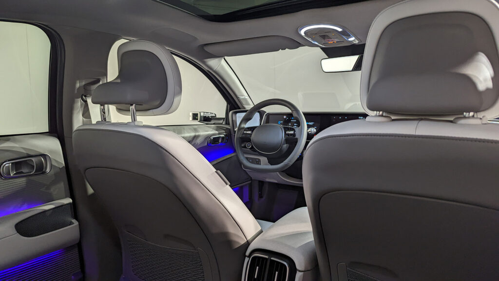 Hyundai ioniq 6 intérieur // Source : Raphaelle Baut pour Numerama Hyundai ioniq 6 intérieur // Source : Raphaelle Baut pour Numerama