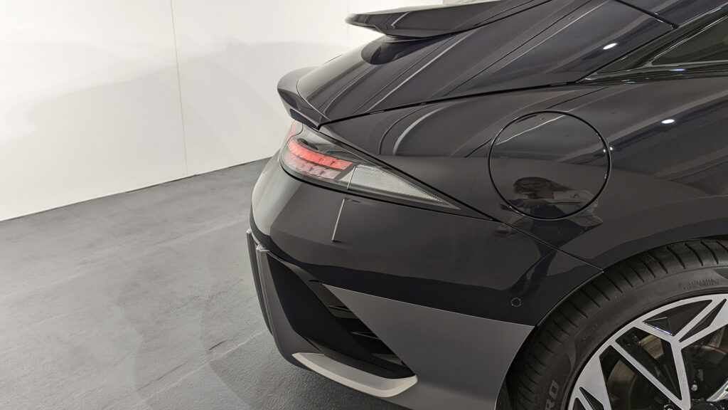 Hyundai ioniq 6 // Source : Raphaelle Baut pour Numerama Hyundai ioniq 6 // Source : Raphaelle Baut pour Numerama