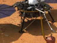 InSight. // Source : Capture d'écran YouTube Nasa JPL InSight. // Source : Capture d'écran YouTube Nasa JPL