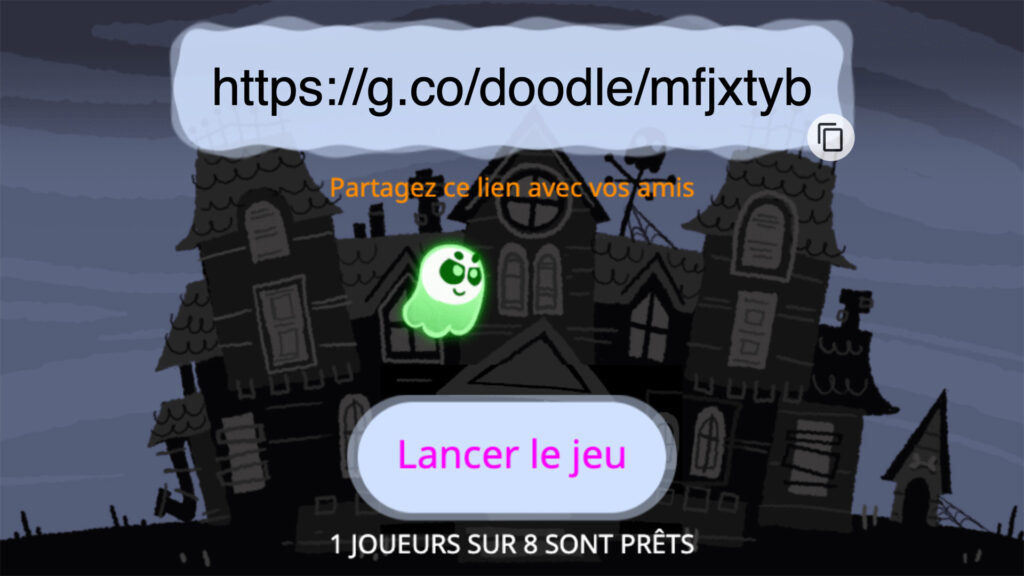 Facile de créer une partie avec ses amis ou sa famille ! // Source : Google // Prise d'écran Numerama Facile de créer une partie avec ses amis ou sa famille ! // Source : Google // Prise d'écran Numerama