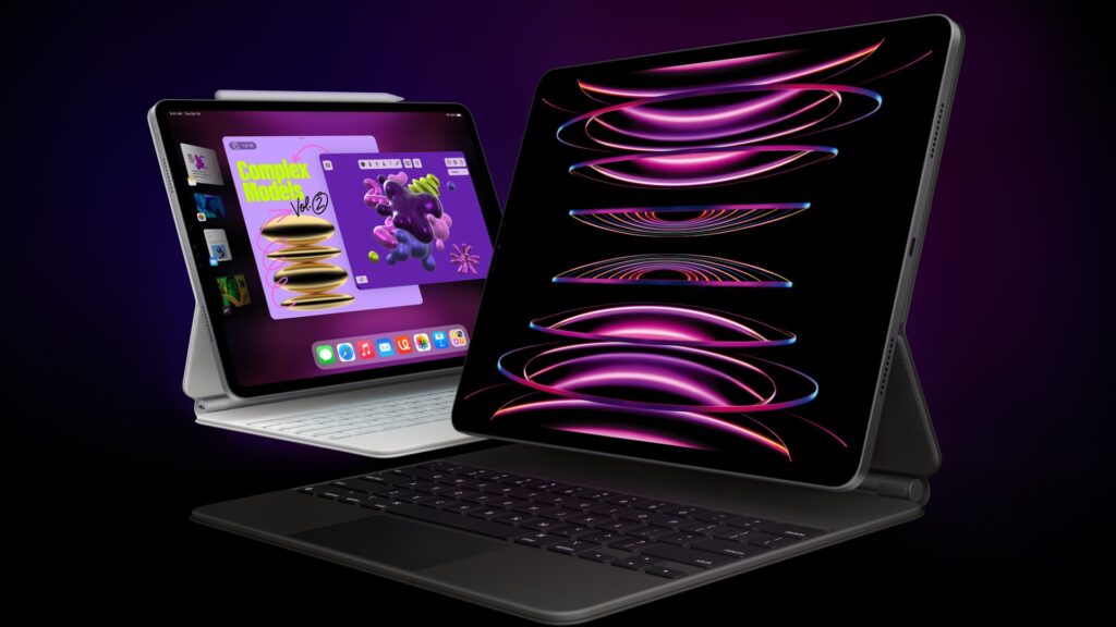L'iPad Pro 2022 ressemble à l'iPad Pro 2021. // Source : Apple L'iPad Pro 2022 ressemble à l'iPad Pro 2021. // Source : Apple