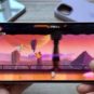 Pour jouer, ici à Jetpack Joyride 2, l'écran de l'iPhone 14 Plus est génial. // Source : Numerama Pour jouer, ici à Jetpack Joyride 2, l'écran de l'iPhone 14 Plus est génial. // Source : Numerama