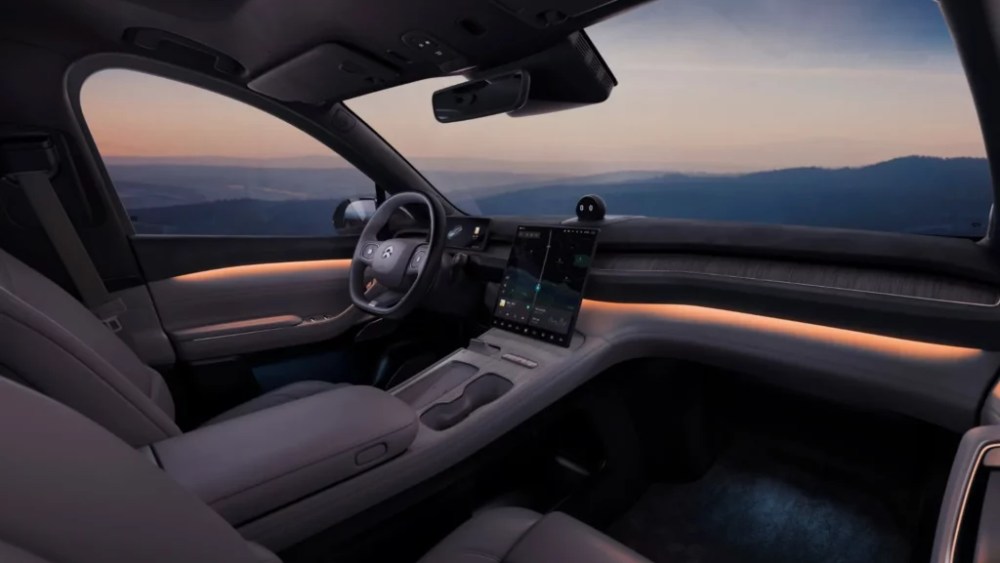 Intérieur du Nio EL7 // Source : Nio Intérieur du Nio EL7 // Source : Nio
