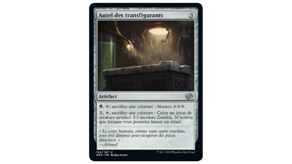 Carte Magic 'La Guerre Fratricide' // Source : Wizards of the Coast Carte Magic 'La Guerre Fratricide' // Source : Wizards of the Coast