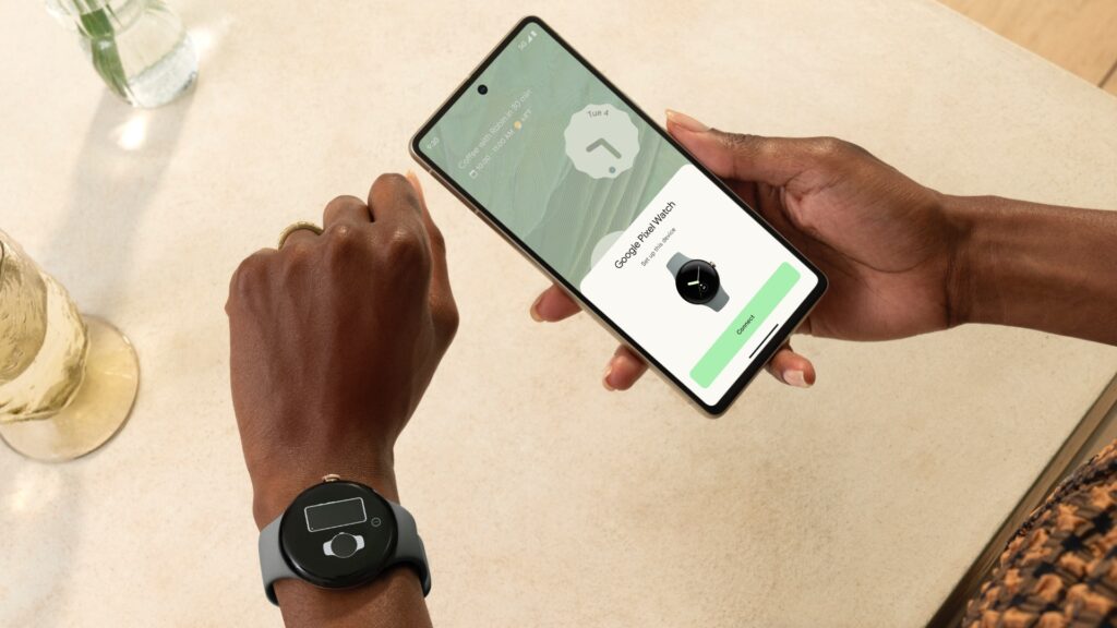 La Pixel Watch est simple à configurer et utiliser // Source : Google