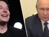 Elon Musk et Vladimir Poutine // Source : Capture d'écran YouTube (Poutine) Elon Musk et Vladimir Poutine // Source : Capture d'écran YouTube (Poutine)