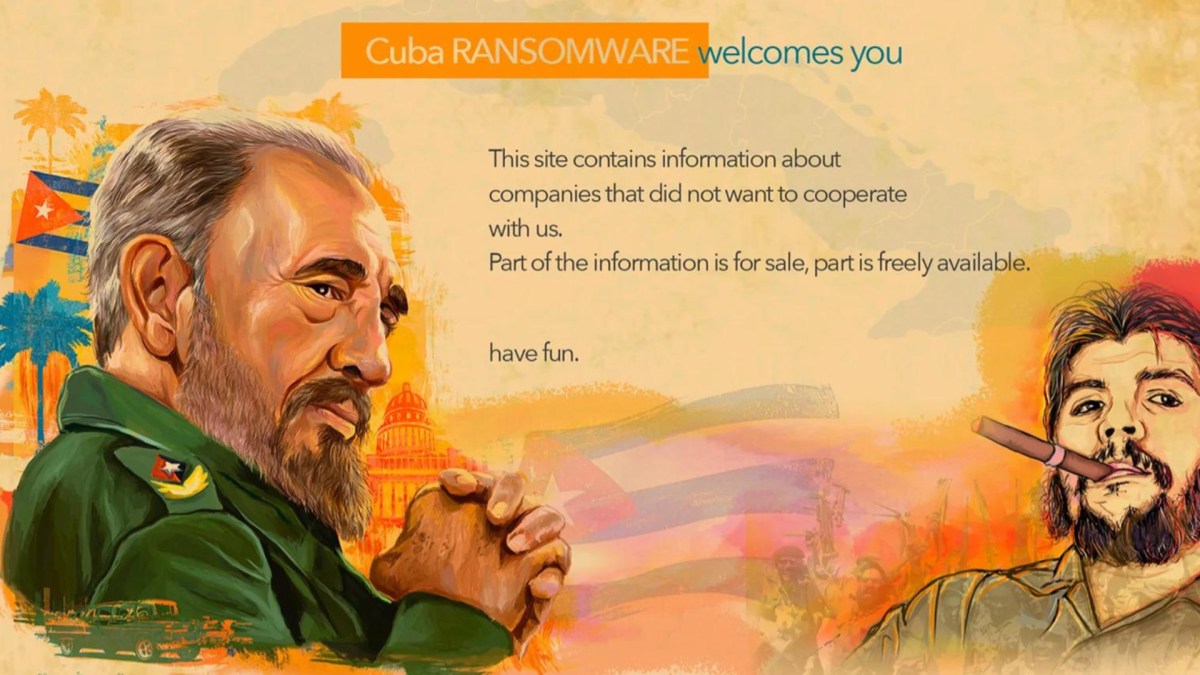 Le nom du collectif Cuba ransomware peut porter à confusion, les hackers sont bien russophones. // Source : Numerama Le nom du collectif Cuba ransomware peut porter à confusion, les hackers sont bien russophones. // Source : Numerama