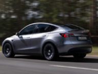Model Y dans sa nouvelle teinte Quicksilver // Source : Tesla