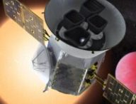 Le télescope TESS. // Source : NASA's Goddard Space Flight Center (image recadrée)