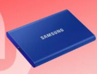 Le Samsung T7 // Source : Numerama