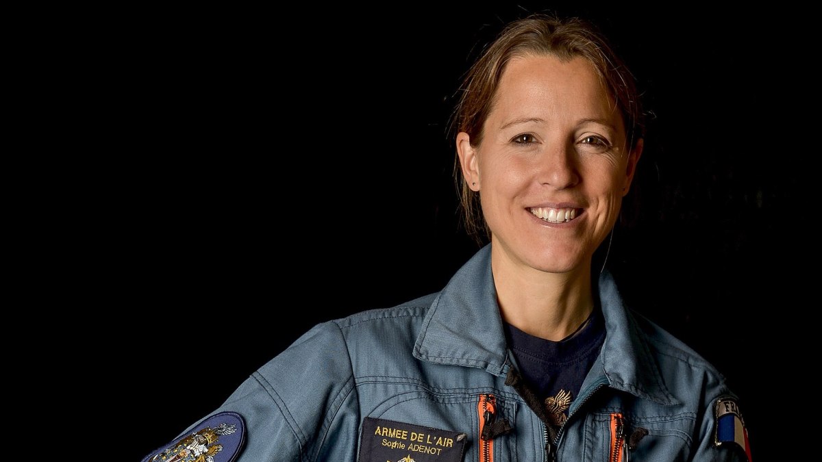 Sophie Adenot // Source : Wikimedia Commons/armée de l'Air et de l'Espace Sophie Adenot // Source : Wikimedia Commons/armée de l'Air et de l'Espace