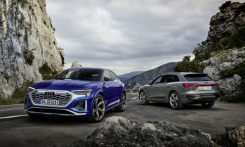 Audi Q8 e-tron dans ses deux carrosseries // Source : Audi Audi Q8 e-tron dans ses deux carrosseries // Source : Audi