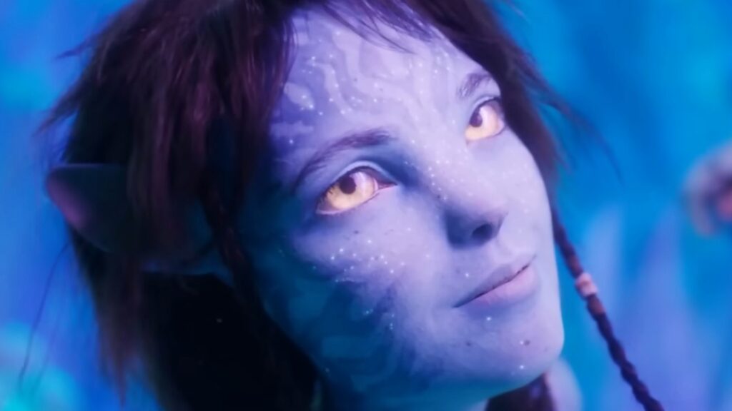 Kiri dans Avatar 2 : La Voie de l'Eau. // Source : Disney Kiri dans Avatar 2 : La Voie de l'Eau. // Source : Disney