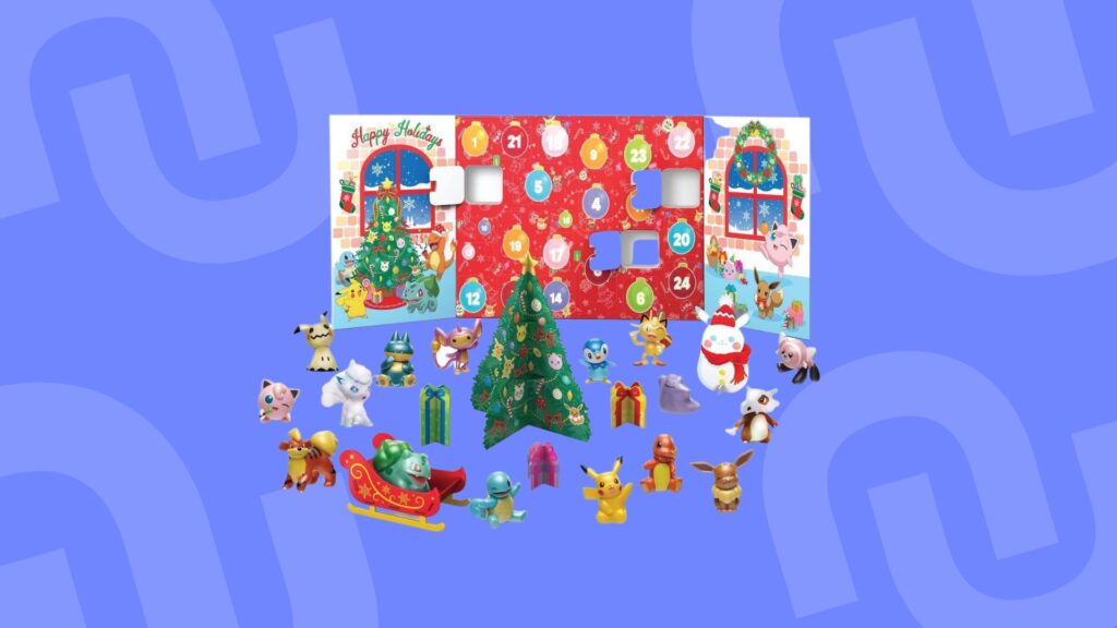 Calendrier de l'avent Pokémon Calendrier de l'avent Pokémon