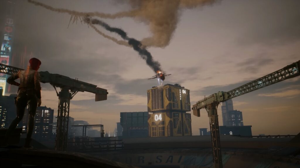 Cyberpunk 2077: Phantom Liberty // Source : Capture YouTube Cyberpunk 2077: Phantom Liberty // Source : Capture YouTube