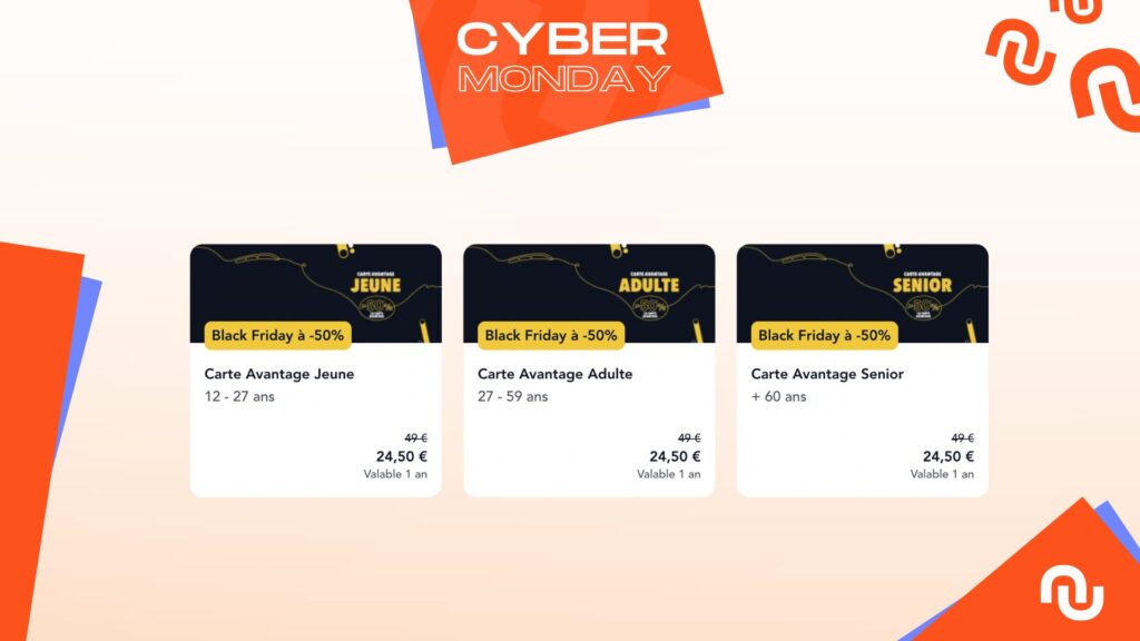 Offre Black Friday : Carte Avantage SNCF Offre Black Friday : Carte Avantage SNCF