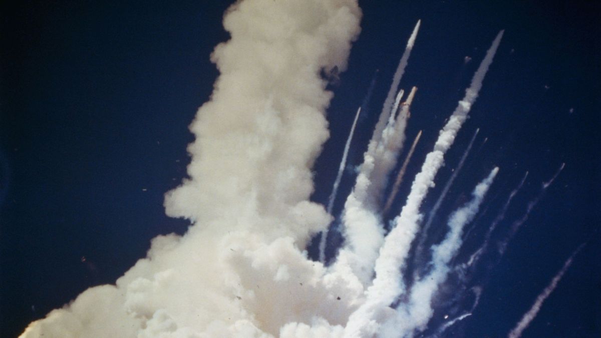 Désintégration de Challenger. // Source : Flickr/Nasa (photo recadrée) Désintégration de Challenger. // Source : Flickr/Nasa (photo recadrée)