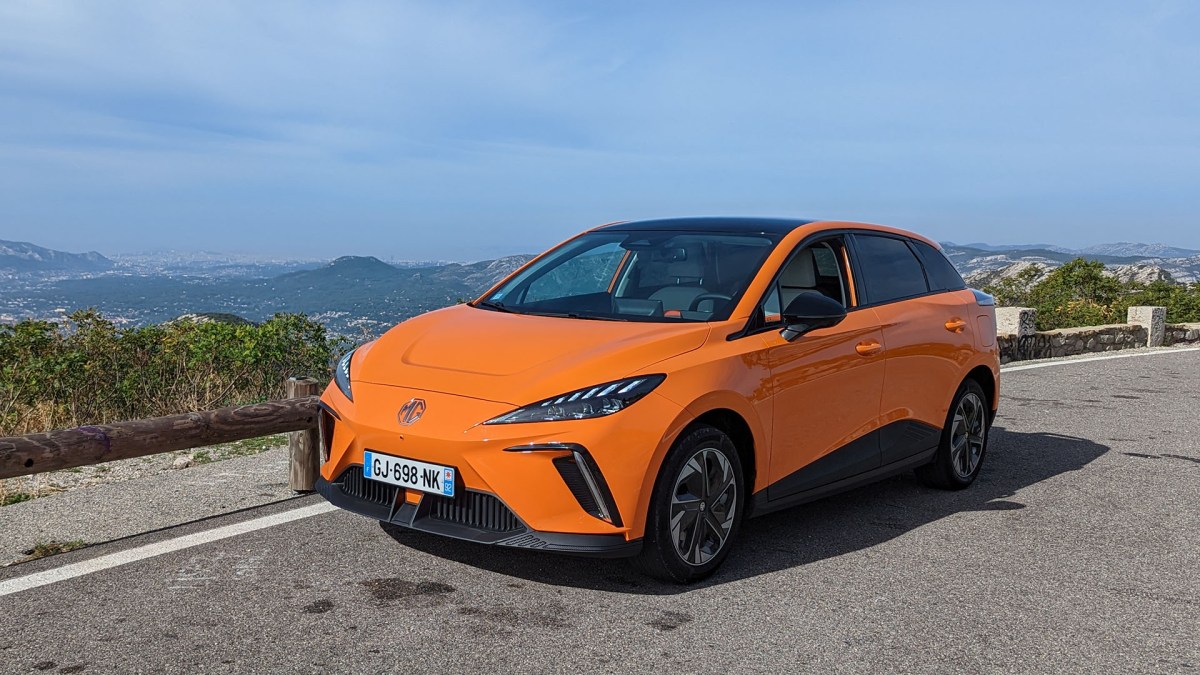Essai de la MG4 Luxury // Source : Raphaelle Baut Essai de la MG4 Luxury // Source : Raphaelle Baut
