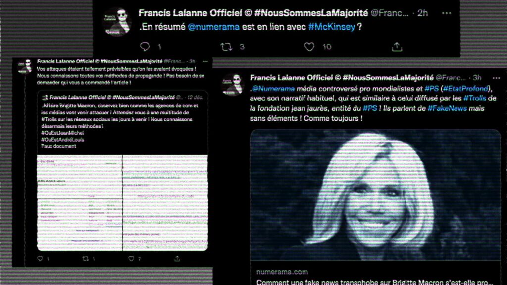 Francis Lalane n'avait pas beaucoup aimé notre article // Source : Capture d'écran / Montage Numerama Francis Lalane n'avait pas beaucoup aimé notre article // Source : Capture d'écran / Montage Numerama