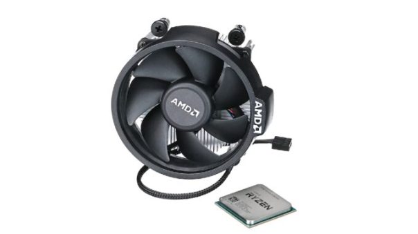 Le Ryzen 5 et leventilateur Ventilateur Wraith Stealth // Source : Amazon