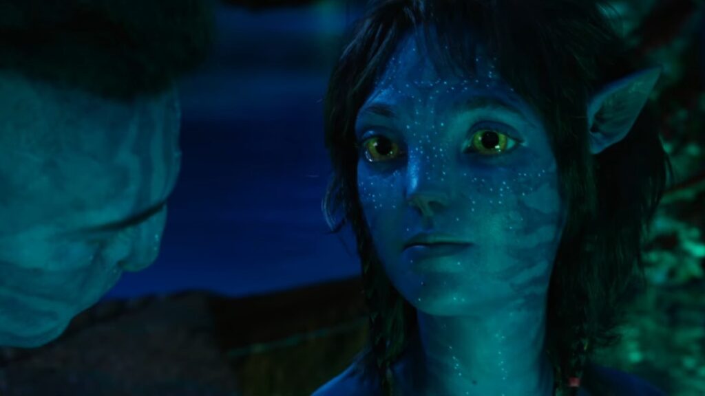 Kiri est interprétée par Sigourney Weaver. // Source : Avatar 2 / 20th Century Kiri est interprétée par Sigourney Weaver. // Source : Avatar 2 / 20th Century