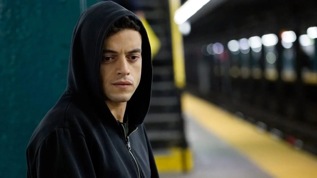 Rami Malek dans Mr. Robot Rami Malek dans Mr. Robot
