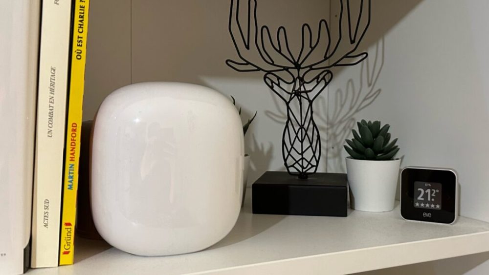Google Nest WIfi Pro // Source : Numerama Google Nest WIfi Pro // Source : Numerama