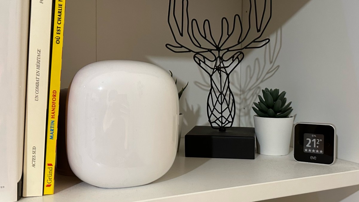Google Nest WIfi Pro // Source : Numerama Google Nest WIfi Pro // Source : Numerama