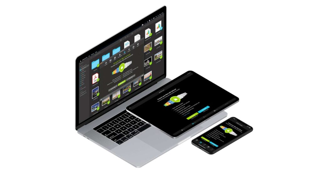 pCloud peut être utilisé simplement sur tous vos appareils avec un seul et même compte // Source : pCloud pCloud peut être utilisé simplement sur tous vos appareils avec un seul et même compte // Source : pCloud