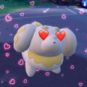 Pokémon avec des yeux en forme de coeur // Source : Nino Barbey pour Numerama Pokémon avec des yeux en forme de coeur // Source : Nino Barbey pour Numerama