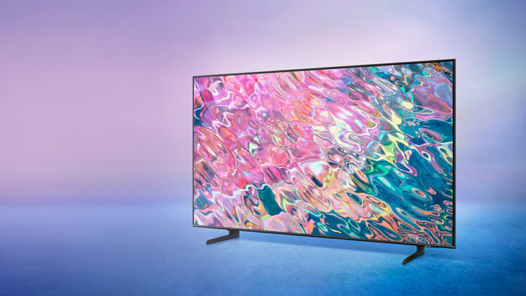Téléviseur QLED 65Q60B (2022) // Source : Samsung Téléviseur QLED 65Q60B (2022) // Source : Samsung