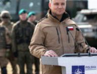 Le président polonais Andrzej Duda // Source : Defense Visual Information Distribution Service Le président polonais Andrzej Duda // Source : Defense Visual Information Distribution Service
