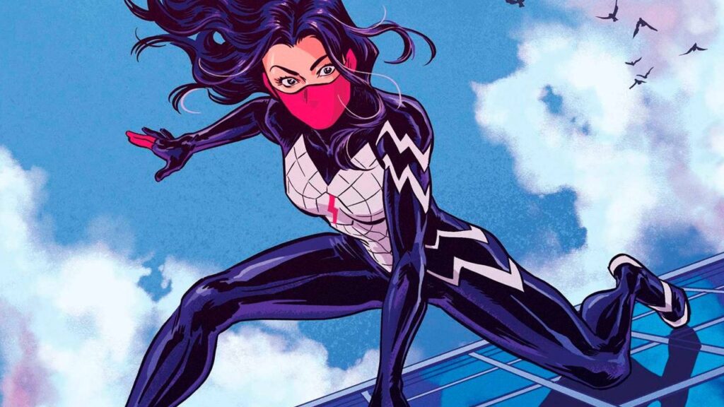 Silk appartient à une galaxie de personnages du spider-verse. // Source : Marvel Silk appartient à une galaxie de personnages du spider-verse. // Source : Marvel