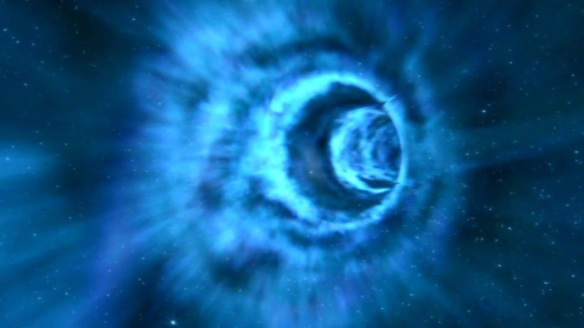 À quoi pourrait bien ressembler un trou de ver, si cela existe ? // Source : Stargate À quoi pourrait bien ressembler un trou de ver, si cela existe ? // Source : Stargate
