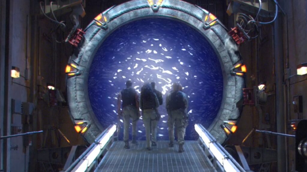 La porte des étoiles dans Stargate. // Source : MGM La porte des étoiles dans Stargate. // Source : MGM