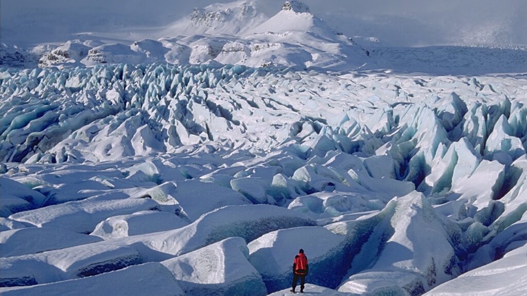 La calotte glaciaire de Vatnajökull, la plus grande d'Islande. // Source : Andreas Tille La calotte glaciaire de Vatnajökull, la plus grande d'Islande. // Source : Andreas Tille