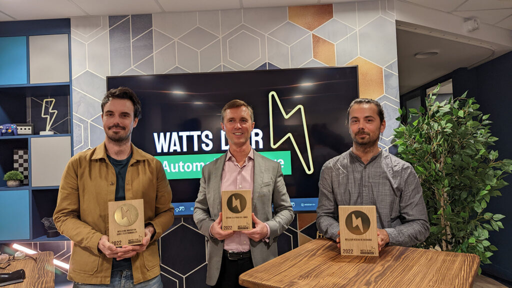 Revolte, Tesla et Fastned gagnants des Watts d'Or 2022 // Source : Raphaelle Baut Revolte, Tesla et Fastned gagnants des Watts d'Or 2022 // Source : Raphaelle Baut