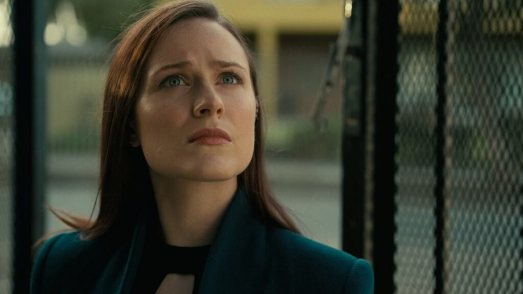 Evan Rachel Wood dans Westworld saison 4. // Source : HBO Evan Rachel Wood dans Westworld saison 4. // Source : HBO