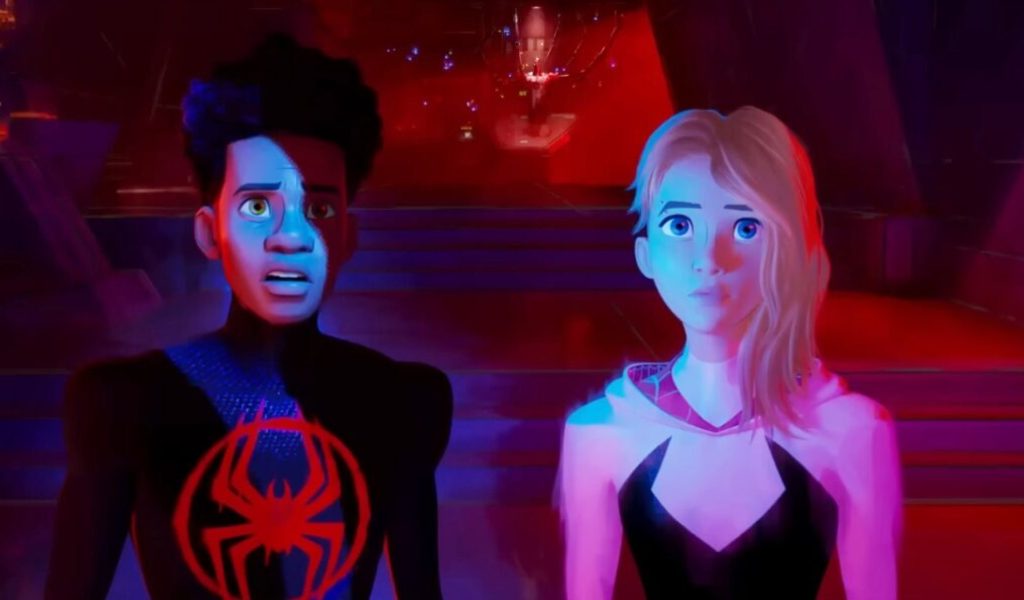 Gwen et Miles dans Spider-Man Across the Spider Verse // Source : Sony Gwen et Miles dans Spider-Man Across the Spider Verse // Source : Sony