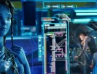 Kiri, la fille de Neytiri et Jake, dans Avatar 2. // Source : Avatar : La Voie de l'Eau
