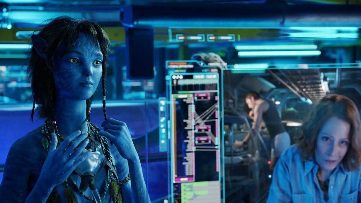 Kiri, la fille de Neytiri et Jake, dans Avatar 2. // Source : Avatar : La Voie de l'Eau Kiri, la fille de Neytiri et Jake, dans Avatar 2. // Source : Avatar : La Voie de l'Eau